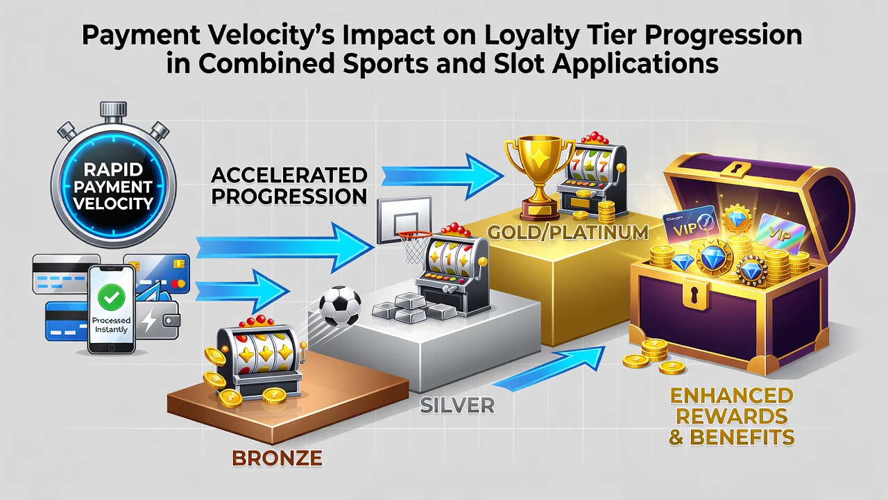 Diagram depicting transaction velocity metrics and their correlation to loyalty tier unlocks in sports and slots hybrid applications